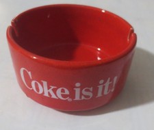 Coke is it! Ashtray  3.5 Diameter