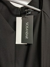 Sosandar Black Jumpsuit UK Size 18