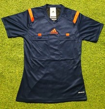 Referee Women's Jersey Blue Soccer Short Sleeve Adidas Size XS #NEW# G77212
