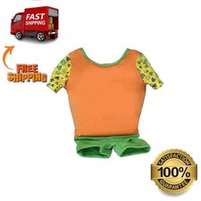 Kids Body Glove Swim Training Float Vest Orange Medium Large 33  55 lbs