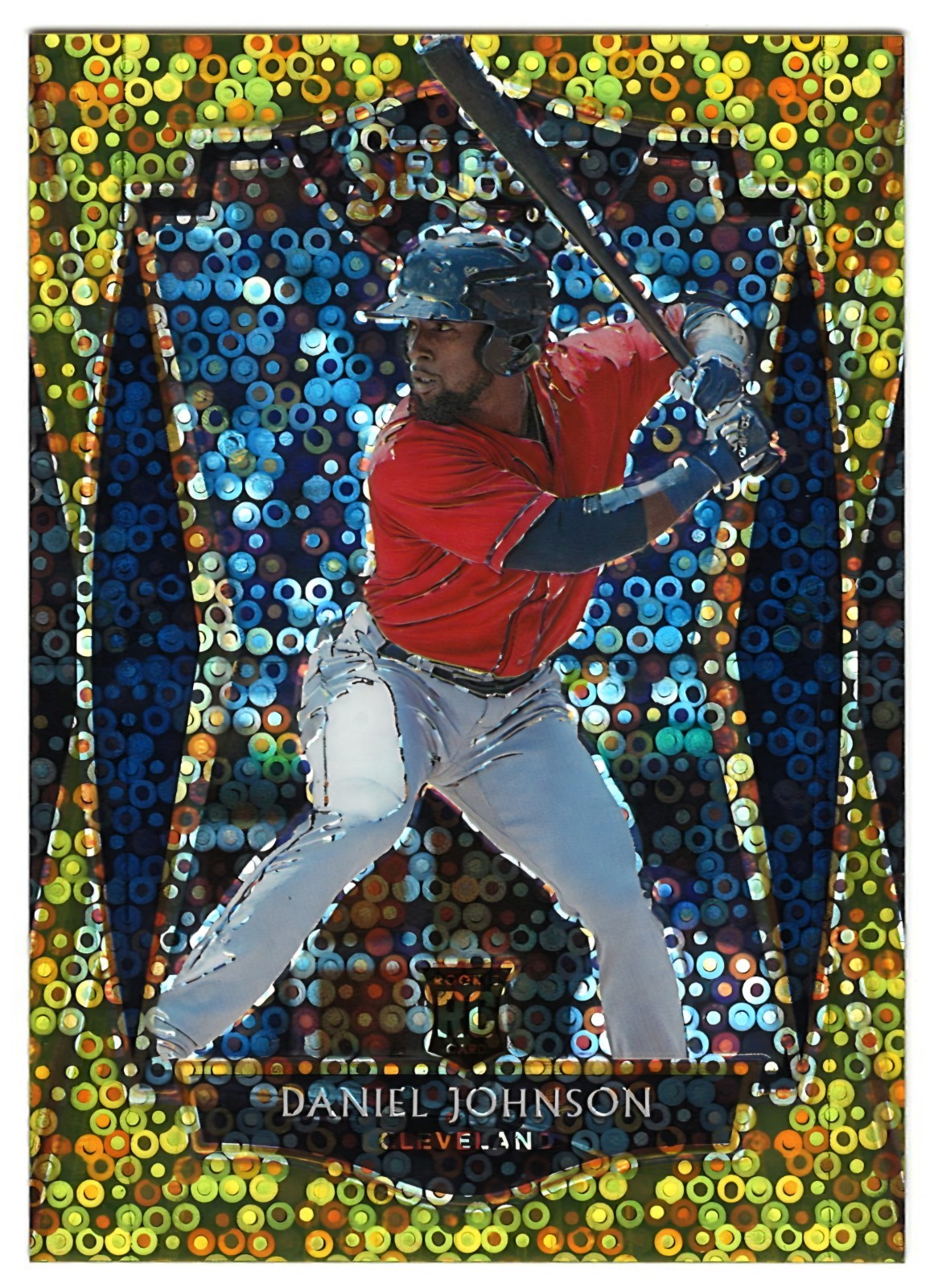 DANIEL JOHNSON 2021 Select Premier Level Rookie GOLD DISCO #7/10