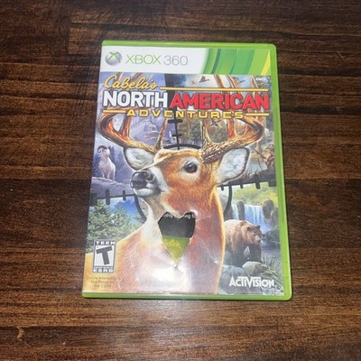 Cabela's North American Adventures (Xbox 360, 2010) Complete Tested Working