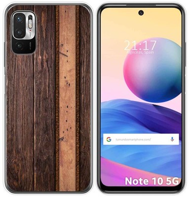Gel TPU Hülle Für Xiaomi Redmi Note 10 5G / POCO M3 PRO 5G Design Holz 05 Dib