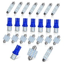 Led Interior Light Set 24 Pieces Blue Compatible With Most Vehicles Blue Led Interior Light Set 24 Pieces Blue Compatible With Most Vehicles Blue