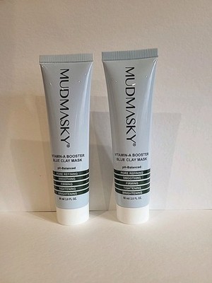  Mudmasky  Vitamin A Booster Blue Clay Mask 2x60 ml DOPPELPACK Maske