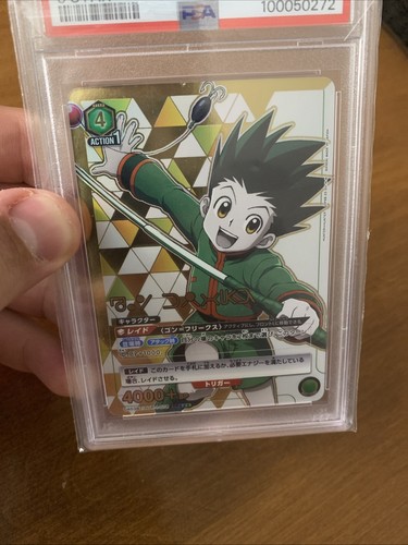 Union Arena 03BT/HTR-1-078 SR Gon Freecss Parallel-3 Star Japanese PSA 8 N1K - Picture 2 of 5