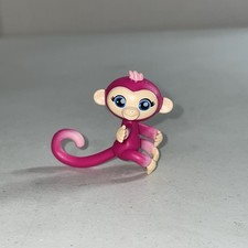 WowWee Fingerlings Minis 2" Pink Monkey Figure