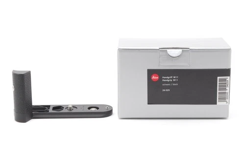 [Mint] Genuine Leica 24025 Handgrip Black for M11 w/Box from Japan #1985