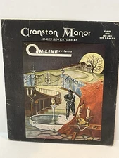 Vintage Apple II RPG Cranston Manor Hi-Res Adv 3 Sierra On-Line Systems
