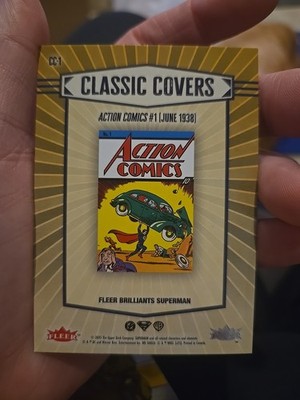 CC-1 ACTION COMICS #1 2025 Fleer DC Brilliants Superman CLASSIC