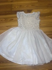 Cat  Jack 10/12 Party Dance Wedding Sequin Dress Gorgeous Pink Sequin  Tulle