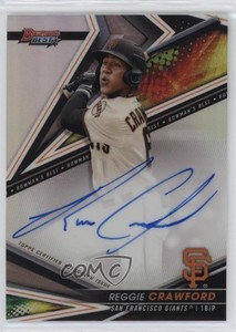 2022 Bowman's Best Best of 2022 Auto Refractor Reggie Crawford #B22-RC Auto