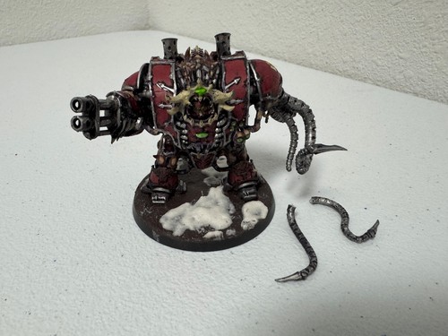Warhammer 40K 40000 Chaos Hellbrute Helbrute painted 7/10 fair cond 7925 C