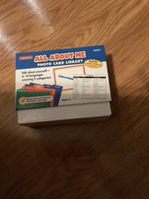 Lakeshore Photo Card Library - All About Me - Box Set DD527 Ages 3 Vocabulary