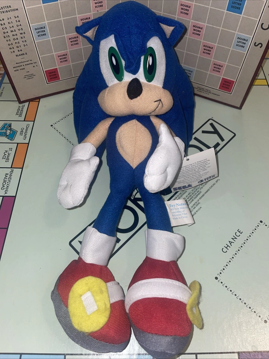 Peluche Sonic De SEGA, 24 Cm, état D’occasion