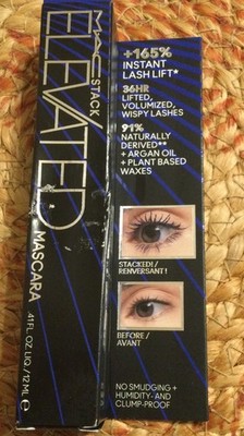 MAC Stack Elevated Mascara Denim Stack Blue Mascara Volumizing Lifting Makeup