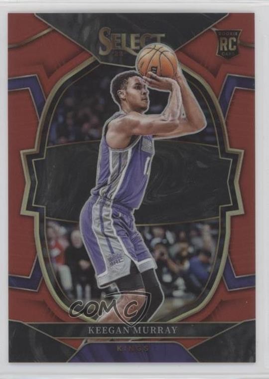2022 Panini Select Concourse Red Prizm 133/199 Keegan Murray #81 Rookie RC 0b0m