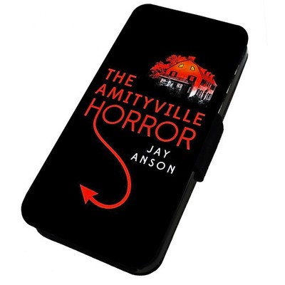 Bedruckte Flip Handyhülle iPhone, Samsung & Huawei Classic Books Amityville Horror