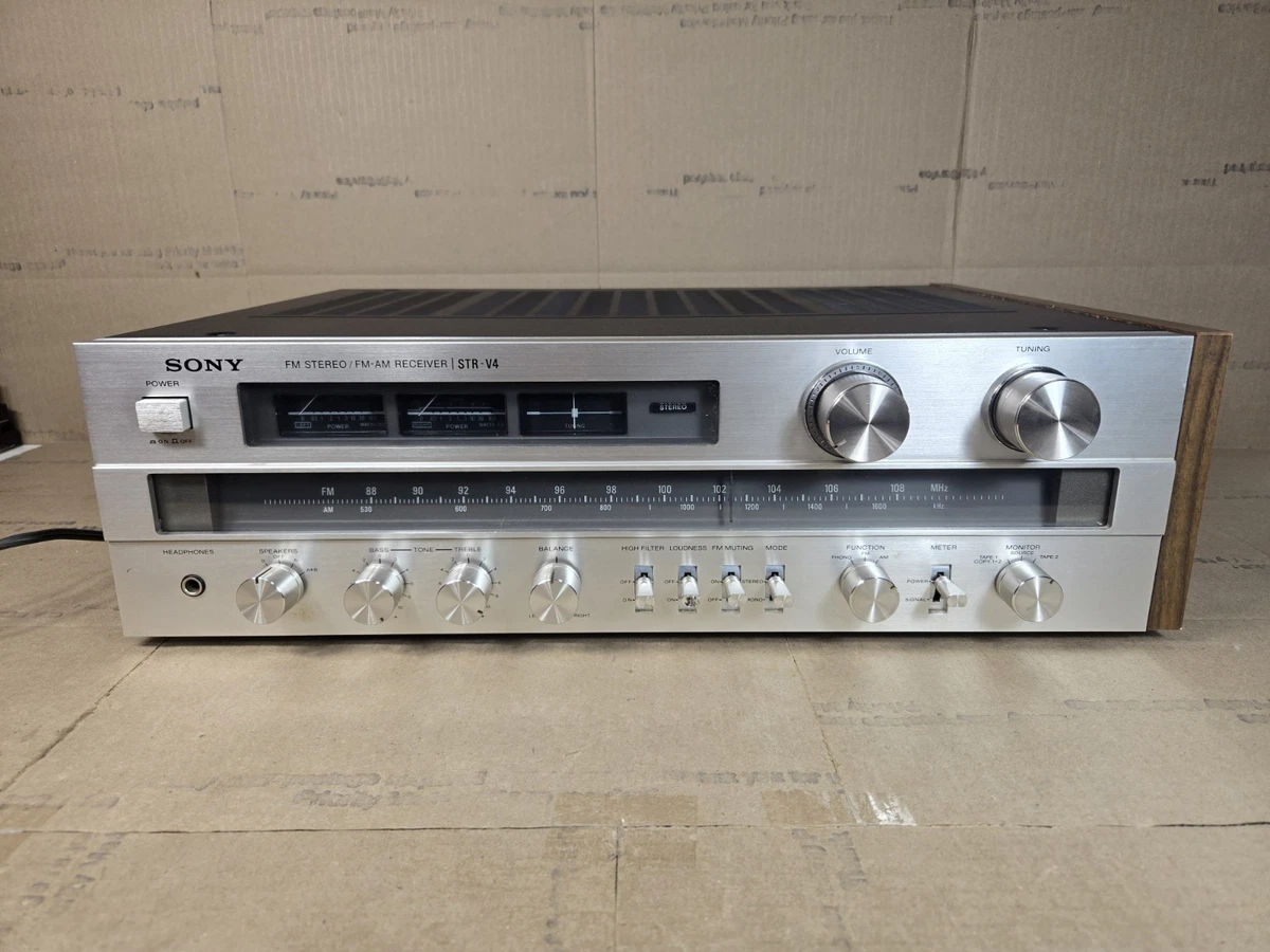 ラジオ・コンポ SONY STR-201 FM /AM STEREO RECEIVER Sony Receiver Amplifier In Vintage Stereo Receivers for sale | eBay