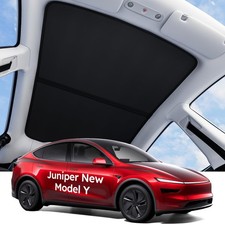 Wigoo for Tesla Model Y Juniper Accessories Sunshade Roof, Interior Black
