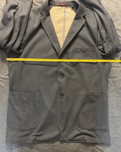 Johnston & Murphy XC Flex Strick Hahnentritt Blazer Herren XL marineblau Freizeit $ 299 - Bild 10 von 14