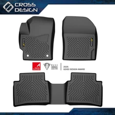 All-Weather Floor Mats 2 Row Liner Set Fit For 20-2024 Toyota Corolla Sedan TPE