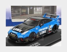 1:43 SOLIDO Nissan Gt-Rr (R35) Lb Works Coupe Calsonic 2016 Blue Black SL4311202
