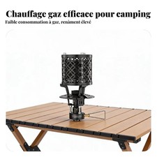 Chauffage à gaz haute puissance, chauffage rapide, camping, bureau