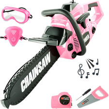 Kids Toy Chainsaw - Pretend Play Construction Tool Electric Chainsaw Toy for ...