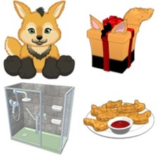 Webkinz Classic - Maned Wolf - Virtual Adoption Code ONLY