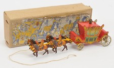 Wells Brimtoy -  "The Coronation Coach" in Original Box -  Circa 1937 - Rare