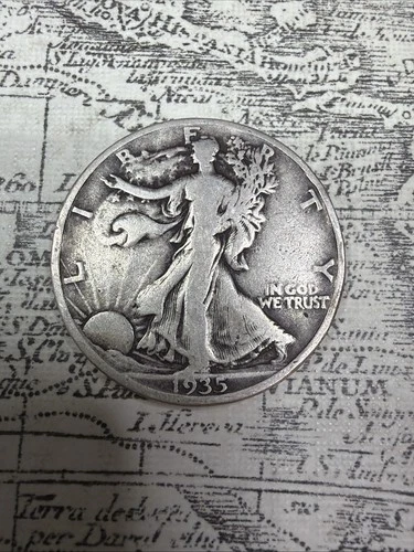 1935 S Walking Liberty Half Dollar - Fine - WH10