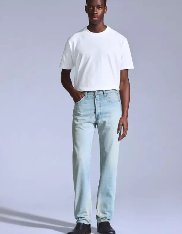 Levi Blue Tab Made In Japan 1980's 501 Original Fit, Medium Wash
