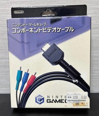 Nintendo GameCube Component Cable video DOL-009 Used Tested Japan