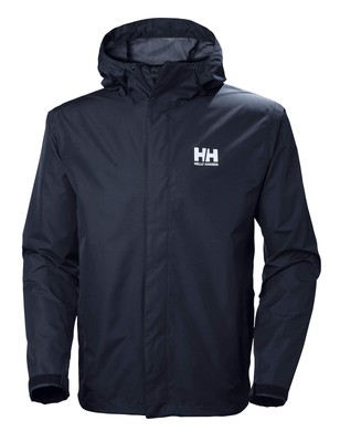 Helly Hansen Men's Seven J Waterproof Windproof Breathable Rain Jacket, 596 N...