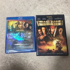 2- Pirates of the Caribbean at Worlds End (2007)New And 2003 Curse Of black Pear