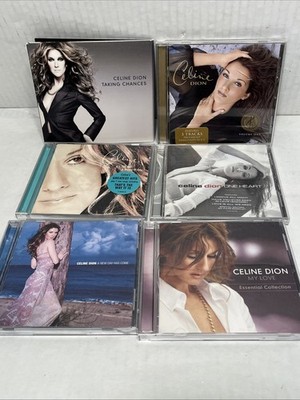 Celine Dion CD Lot Of 6- My Love, Taking Chances + More