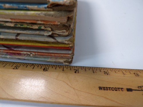 Lot of 7 McLoughlin Bros. Inc 1940's Children's books 5" x 7" Hardcover Vintage - Picture 12 of 12