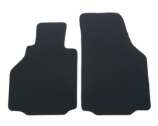 Velours Auto Fußmatten Set vorne für Porsche Boxster (981) 2012 2016 schwarz