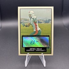 2009 Topps Magic - Antrel Rolle 138 Autograph Auto Miami Hurricanes Cardinals 2009 Topps Magic - Antrel Rolle 138 Autograph Auto Miami Hurricanes Cardinals