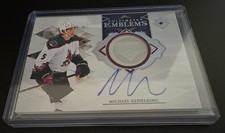 2023-24 Upper Deck Ultimate Collection Emblems Auto Rookies Michael Kesselring