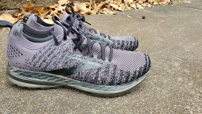 Brooks Bedlam 2 Running Shoes Gray Black Knit Men's Size 11