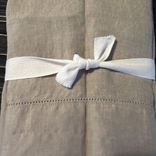 Pottery Barn Belgian Linen Standard Pillowcases Set/2 Eucalyptus New Sample