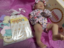 Reborn Skylar realistic newborn baby dolly lifelike  baby doll dummy bottle r