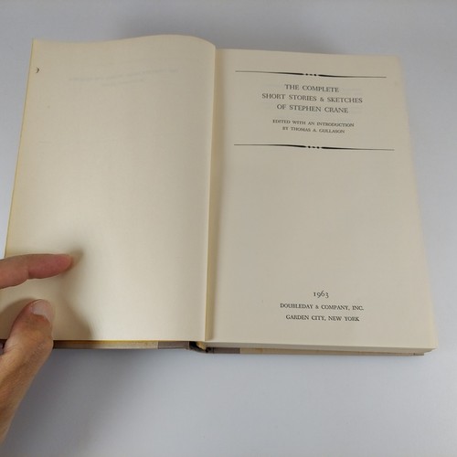 The Complete Short Stories And Sketches Of Stephen Crane 1963 Doubleday HC - Picture 7 of 12