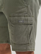 Wrangler Relaxed Fit 10 in Cargo Shorts w/ Stretch Men's Olive Green CHOOSE SIZE