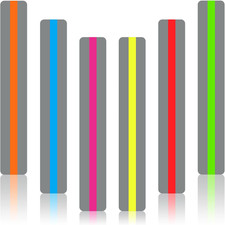 36 Pieces Guided Reading Strips Highlight Strips Colored Overlays Colorful Bookm