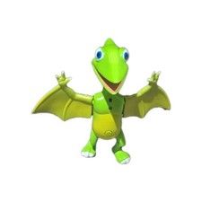 Dinosaur Train Tiny Pteranodon 7" Figure Learning Curve PBS Kids Toy 2010