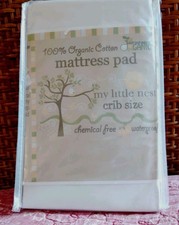 Organic Cotton Mattress Pad Waterproof Crib Size Dreamtex New