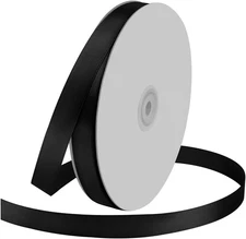5/8 Inches Wide X 100 Yards Single Face Polyester Satin Ribbon, Satin Ribbons fo